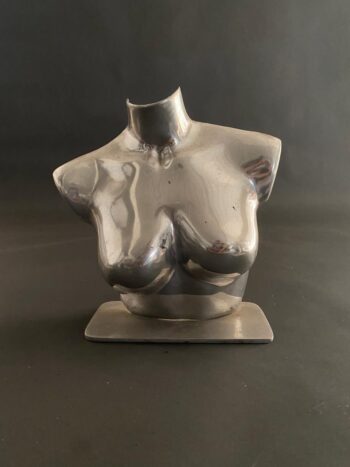 Demi-buste femme aluminium - Modèle Isya