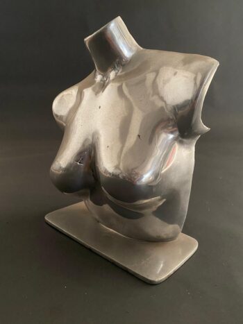 Demi-buste femme aluminium - Modèle Isya